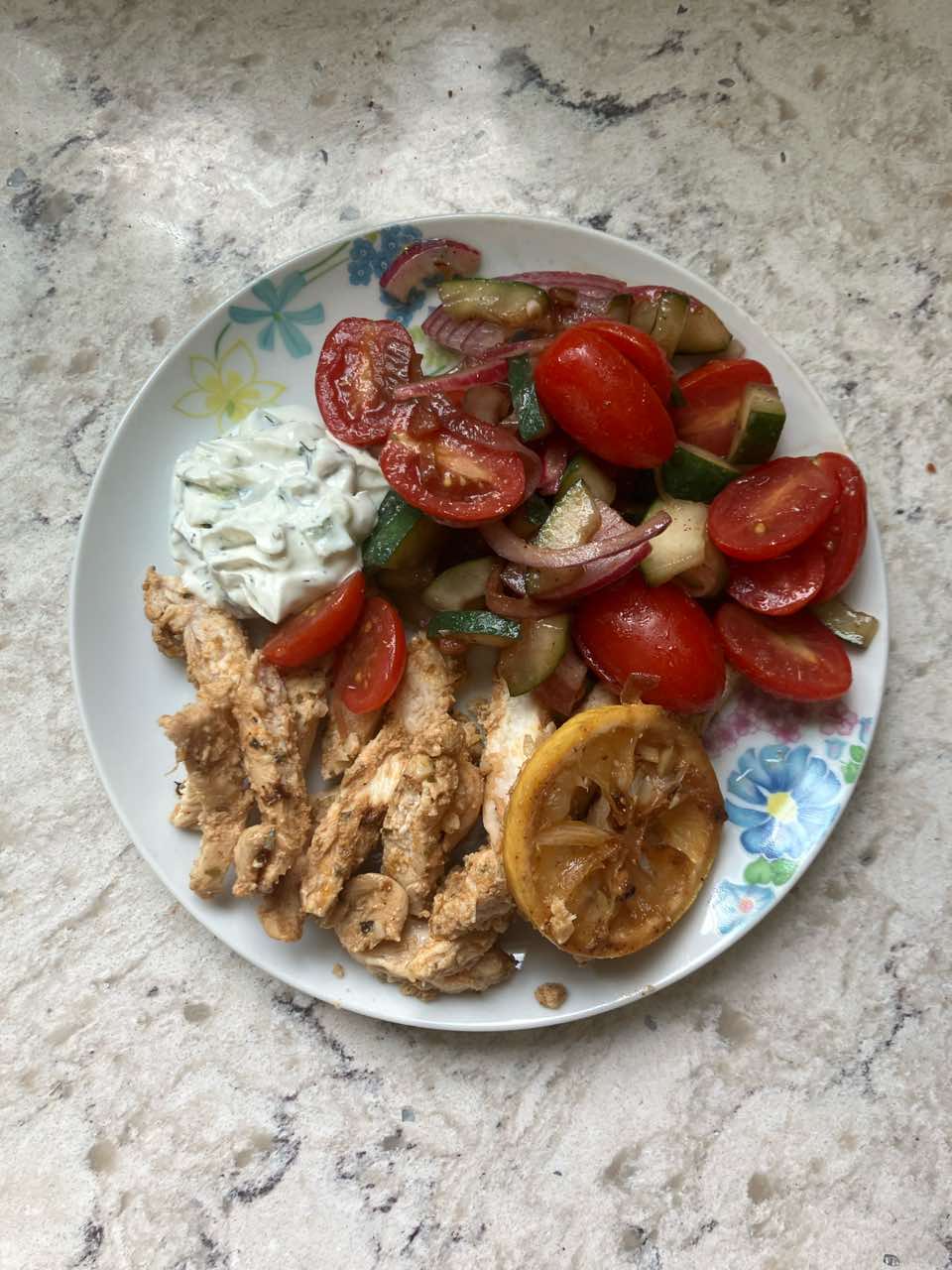Sweet-and-Tangy Cucumber Tomato Salad with Balsamic & Dates: Weight-Loss Friendly and Naturally Gluten-Free